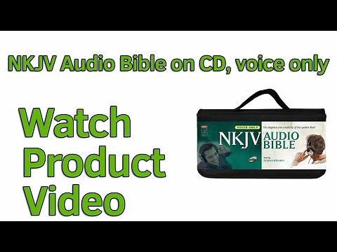 NKJV Audio Bible on CD Voice only - NKJV Bible on CD - Read by Stephen Johnston