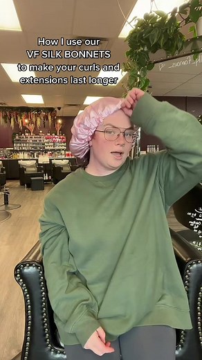 Hair Extension Wrapping Tutorial: Silk Bonnet Method