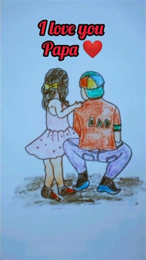 mere papa meri jan hai❤😍 #shorts #art #papa #papakipari #trendingshorts