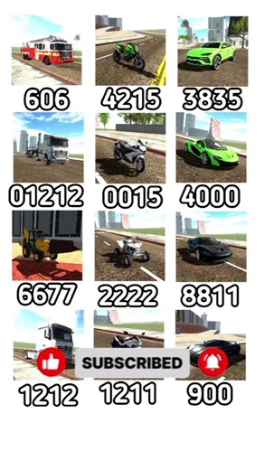 All secret cheat code🔥🔥 Indian bike driving 3D