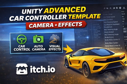 Unity Advanced Car Controller   Camera   Effects (Template) by BOSS Studio