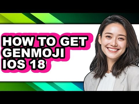 How to Get Genmoji Ios 18 (easy Method)