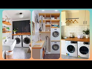 Small Laundry Room Ideas That'll Make Doing Laundry a Joy | Laundry Room Makeover | Home Decor