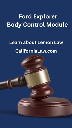 Body Control Module Ford Explorer