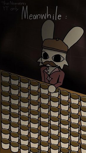 BARNEY STOP WITH THE COFFEE!!! #animalhospital #animation #art #meme