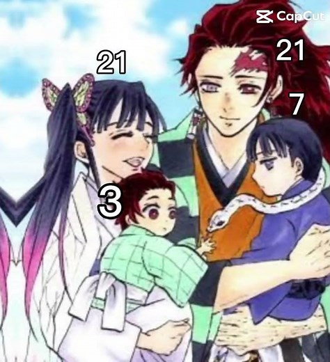 [ Demon slayer character love story Tanjiro Kamado x Kanao Tsuyuri they so cute together #edit4k]