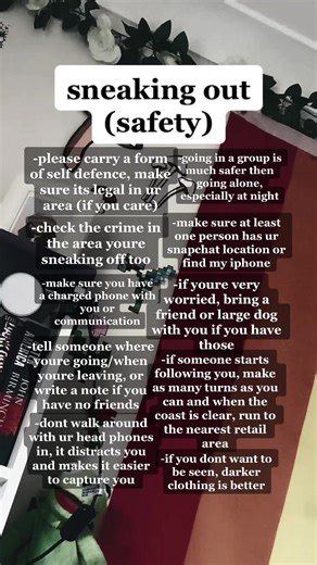 Tips for Sneaking Out Safely for the First Time