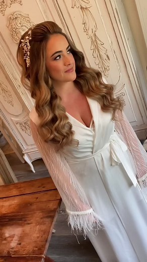 Bridal Hair Process Tutorial for Wedding Day Glamour