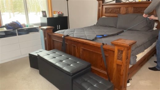 Watch Bed Ladder Assist-pull up easily to use, for Elderly Adults Injury Handicapped Patients on Amazon Live