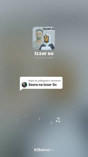 Izzar So Lyrics Video: Full Version