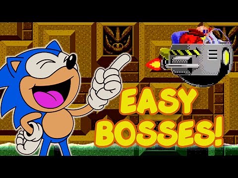 SONIC SECRETS: How to Fight EASY BOSSES in Sonic 1