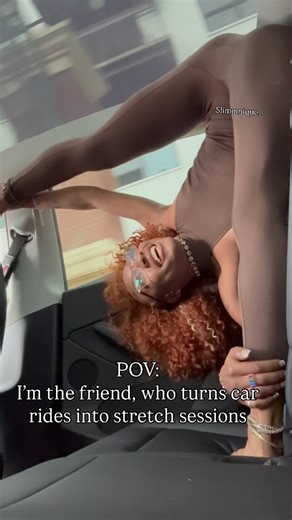 Slimm | Loveeee me a spacious backseat 🫶🏽 #car #test #thursday - where’s my ladies who want to get flexible ? 🥰 | Instagram