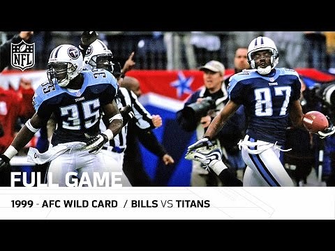 "Music City Miracle" 1999 AFC Wild Card Playoffs | Bills vs. Titans | NFL Full Game