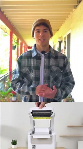 Grozziie TP870+ Thermal Label Printer #shorts