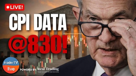 CPI Day: Markets Face Inflation Test | TraderTV Live posted on the topic | LinkedIn