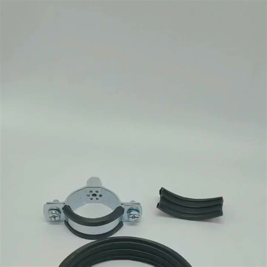 Zinc Plated Snug-hold PVC Threaded-rod-mount Clamping Hangers