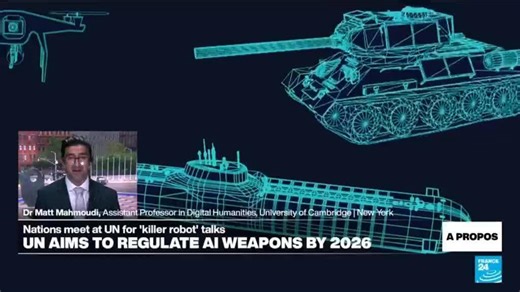 Autonomous weapons systems are fundamentally incompatible with international law, researcher says