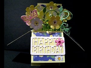 Flower Box card Tutorial