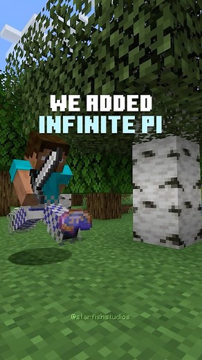Starfish Studios on Instagram: "Happy Pi Day! Download on CurseForge by Starfish Studios🥧 Follow @starfishstudiosinc for updates! 🏷️ #minecraft #minecraftdaily #minecraftdesign #minecraftinspiration #minecraftcreations #starfishstudios #hamsterplus #naturalist #mods #java"