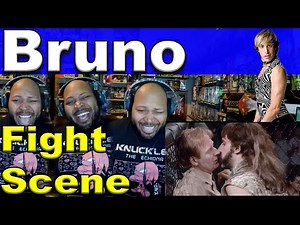 Bruno Fight Scene Reaction