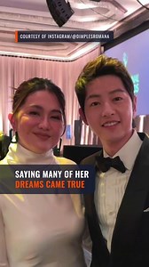29K views · 4.3K reactions | Filipina actress Dimples Romana gushes over meeting South Korean superstar Song Joong-Ki at the 50th International Emmy Awards in New York City. Full story: https://www.rappler.com/entertainment/celebrities/dimples-romana-meets-song-joong-ki/ | Rappler | Facebook