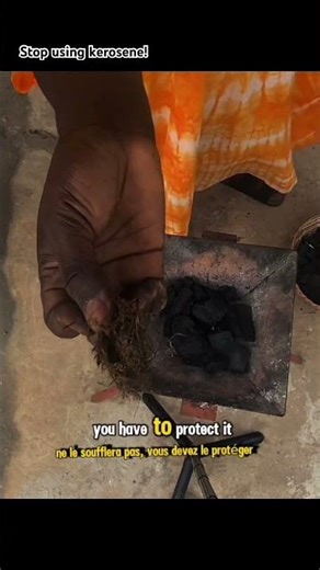 Stop 🛑 Using Kerosene! A Simple Way to Light Charcoal Fire