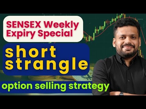 Sensex Weekly Short Strangle Strategy | Expiry Day Trade Breakdown & Live Results
