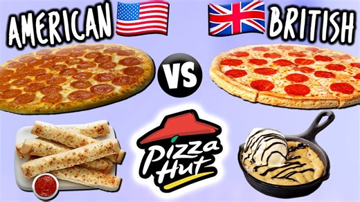 American vs. British Pizza Hut: Which menu has the better toppings?