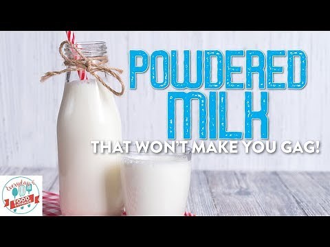 How to Make Dry Milk Taste Like Fresh Milk
