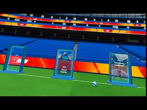 Fooling the referee into giving you a free kick 