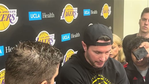 Lakers Practice: JJ Redick Talks Deandre Ayton, Potential Role For Bronny James