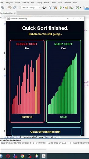 Worst vs Best Sorting Algorithm