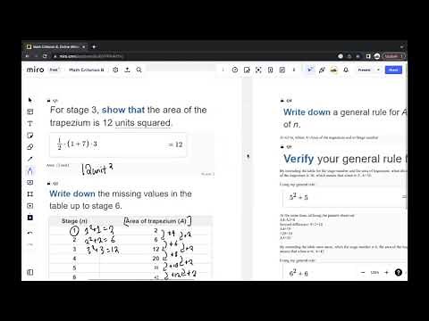 IB MYP Math Criterion B Question Walkthrough