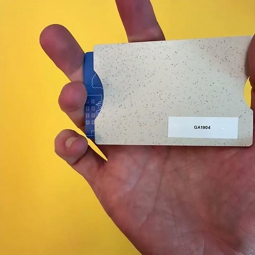 Porte carte anti RFID à personnaliser