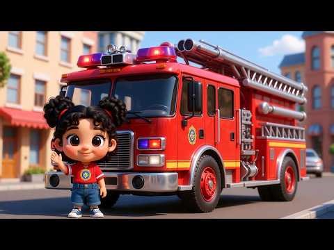 Fun Fire Engine Adventure with Maya 🚒 Kids Rhyme & Hero Fun!