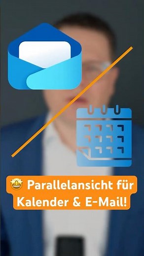 🔥 Outlook: Kalender und E-Mail parallel!
