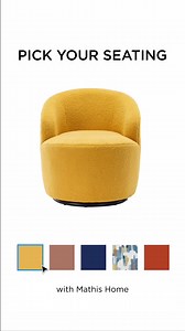 110 reactions · 3 comments | Find your pop of color at Mathis Home, your Furniture Superstore! Shop our large selection of accent chairs for every room in your home. | Mathis Home | Facebook