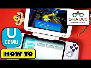 How To Play WiiU Emulation With The Asus Rog Ally In 2025 Using The DNA Duo and Cemu