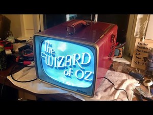 1957 Portable RCA Victor Tube Television