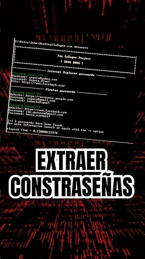 Extraer TODAS las contraseñas de Windows en 1 minuto