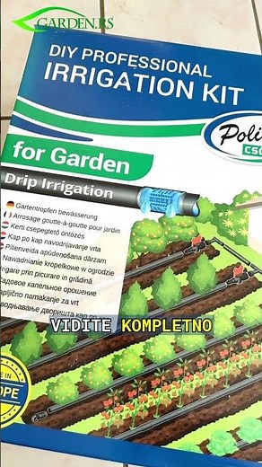 Kap po kap SET za zalivanje