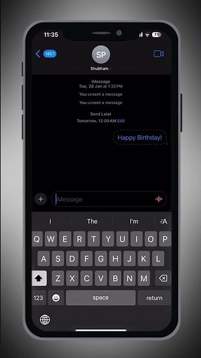 Send Later Messages on iPhone | How to Schedule Messages on iPhone 📱| iOS 18 Schedule Texts Msg