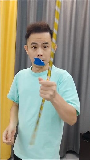 Scarf to stick! 🧣➡️🪄✨ #MagicTutorial #SilkScarf