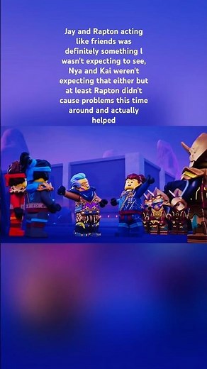 Jay reunites with Rapton #ninjago #legoninjago #ninjagodragonsrising #dragonsrising