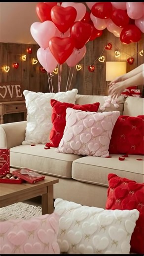Add some love to your living room with this Heart Pattern Valentine Pillow Cover! Soft, washable, and featuring a hidden zipper, this non-shedding cushion case is the perfect all-season decor update. It’s the easiest way to make your sofa feel cozy and romantic! #HeartPillow #HomeDecor #ValentineHome #CozyLiving #PillowCover