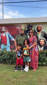 DJ Khaled and his beautiful family soaking in the magic, history, and community that make the Bob Marley Museum so special. Jamaica welcomes you with open arms—come feel the love and experience it for yourself. We can’t wait to host you! 🇯🇲 #OneLove | Cedella Marley