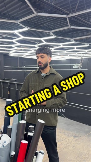 Starting a Wrap Shop with Zero Dollars