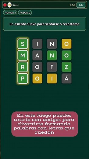 ¡El mejor juego de palabras para reuniones! 🇪🇸 (Gratis) #wordle #quiz#aprendeingsles #espanol