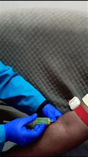 “Blood Collection Tutorial | Safe & Easy Method” #doctor #hospital #neet #injection #bloodcareindia