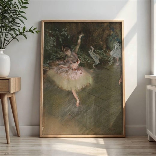 The Star by Edgar Degas: Ballet Dancer Fine Art Poster - Etsy